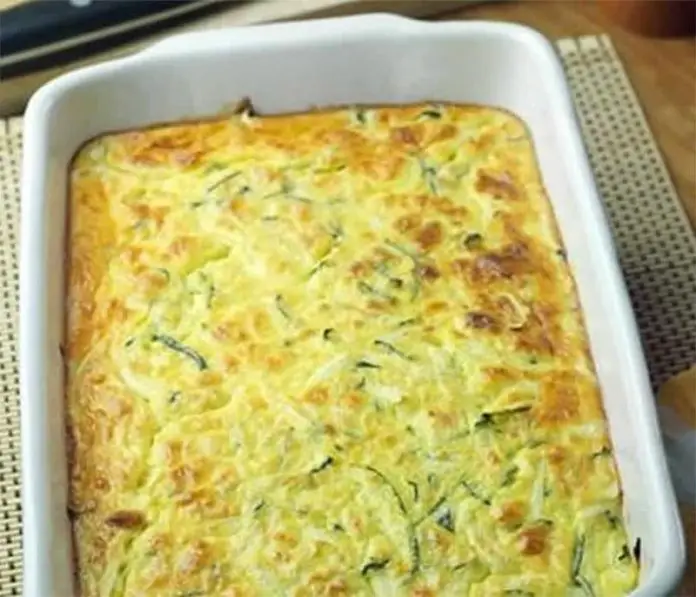 Clafoutis aux courgettes et à la feta