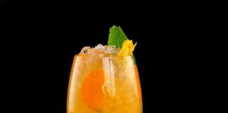 Cocktail à la mandarine