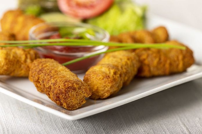 Croquettes de pommes de terre et mortadelle