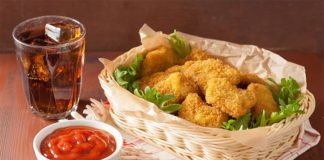 Nuggets de poulet aux légumes