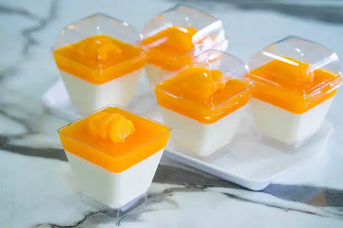 Panna Cotta aux mandarines