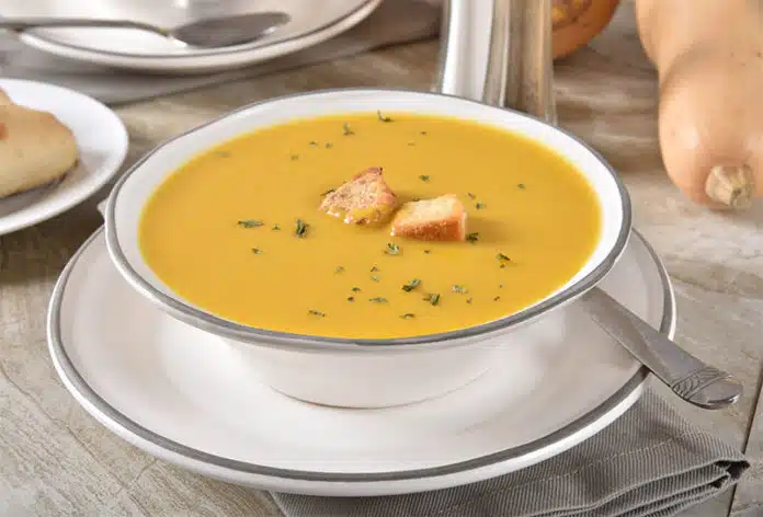 Velouté de Butternut au Kiri