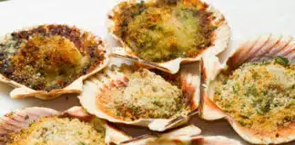 Coquilles de Saint-Jacques Gratinées