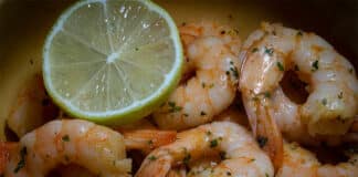 Crevettes au Citron