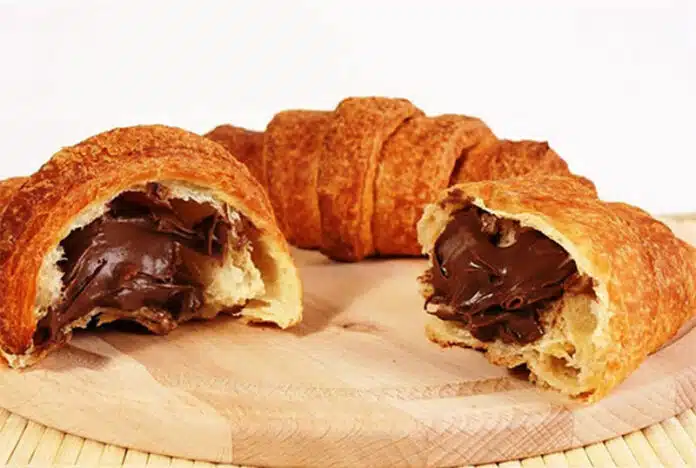 Croissants au Nutella