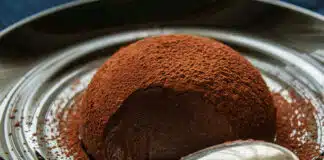 Flan au chocolat