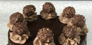 Gâteau au Ferrero Rochers