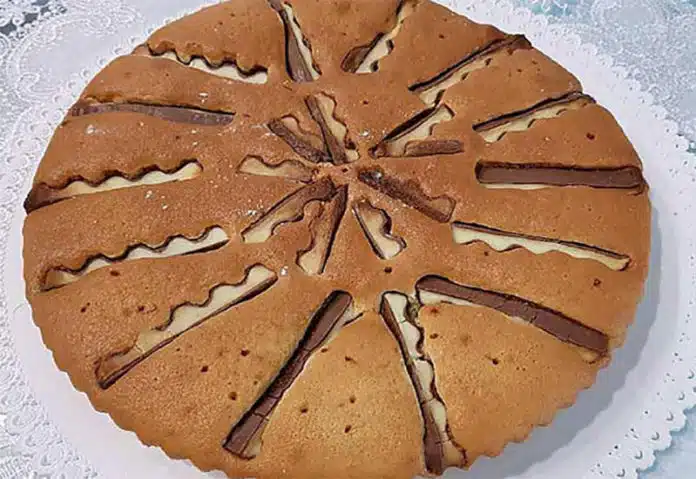 Gâteau au Kinder et au Nutella