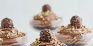 Crème aux Ferrero rochers