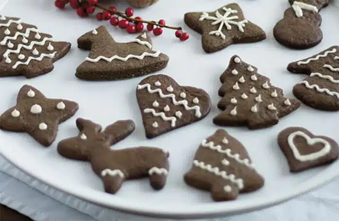 Sablés de Noël au Cacao