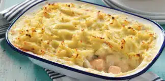 Hachis parmentier au saumon