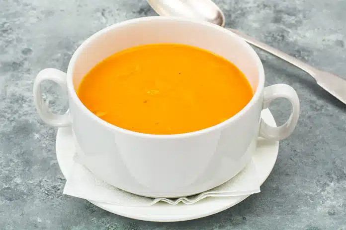 Potage aux carottes et pomme de terre