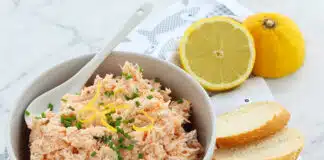 Rillettes de poulet au citron