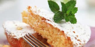 Gâteau Fondant aux Amandes ( Amandier)