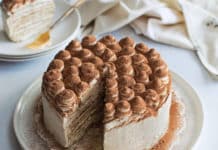 Gâteau de Crêpes Façon Tiramisu
