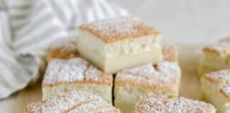 Gâteau magique à la noix de coco
