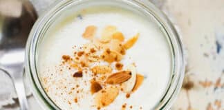 Crème dessert au lait d’amande