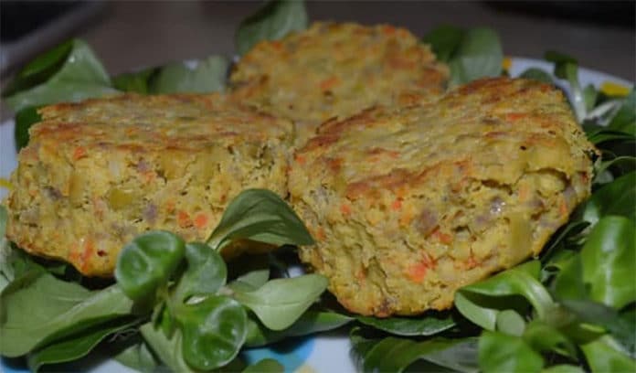Flans de légumes aux lardons