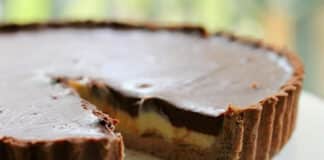 Tarte au Citron et au Chocolat