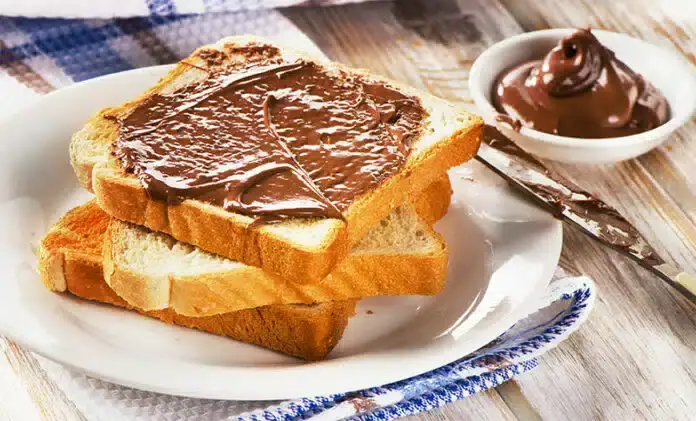 Pâte à tartiner avec le reste du chocolat de Pâques