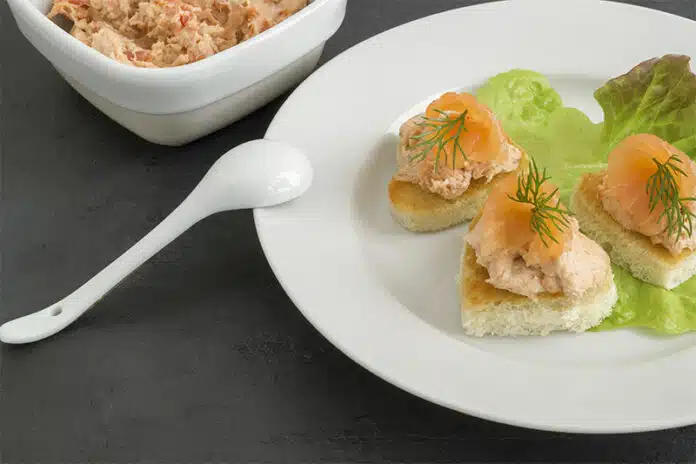 Pâté de saumon