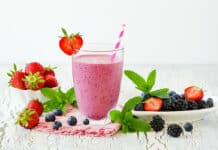 Smoothie aux fruits rouges facile