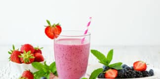 Smoothie aux fruits rouges facile