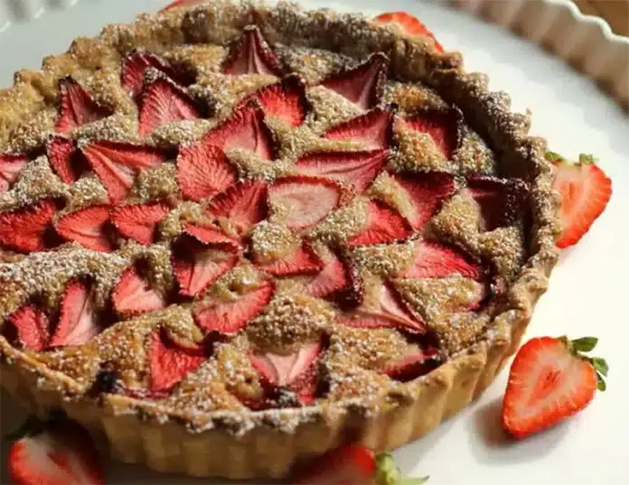 Tarte à la Frangipane et aux Fraises