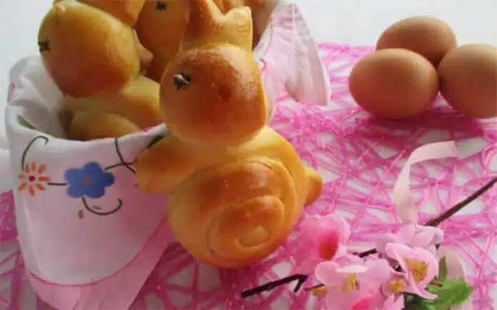 brioche lapin de Pâques