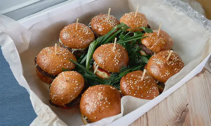 Mini-burgers apéritifs