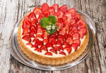 Tarte aux Fraises et au Chocolat Blanc