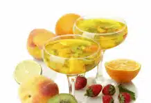 Sangria blanche tropicale