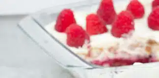 Tiramisu framboise