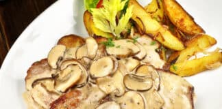 Escalopes de veau à la sauce champignons au Thermomix