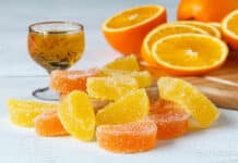 Pâte de fruits parfum citron et orange