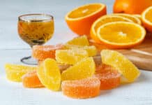 Pâte de fruits parfum citron et orange