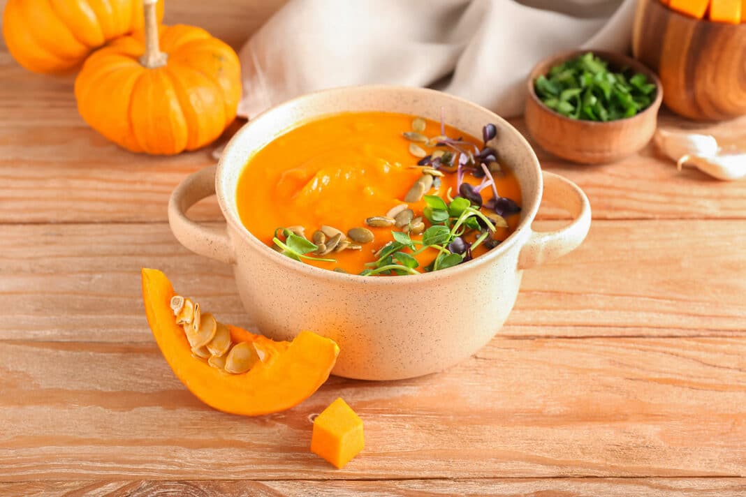 Soupe Au Potiron Lait De Coco
