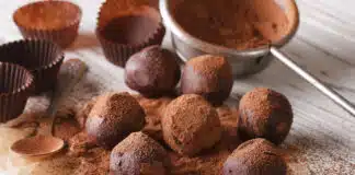 Truffes au chocolat faites maison