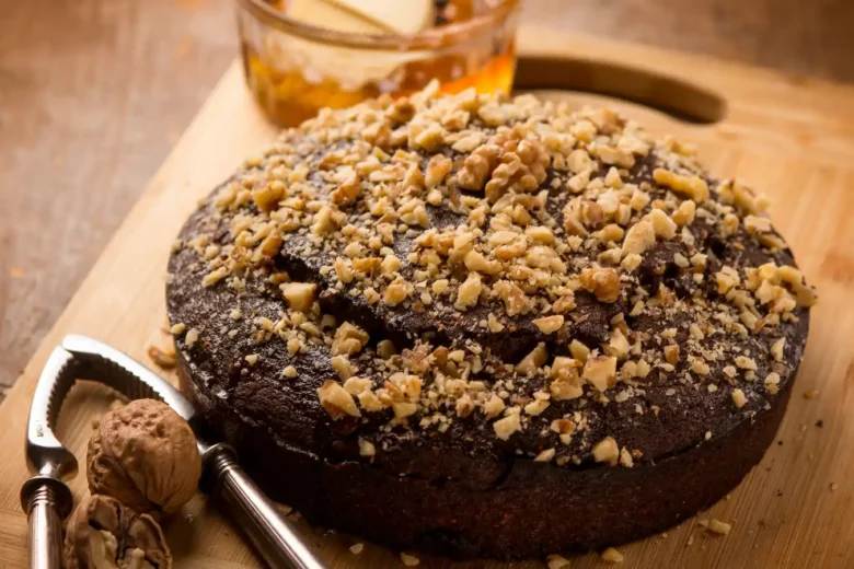 Gâteau au miel et aux noix au Thermomix
