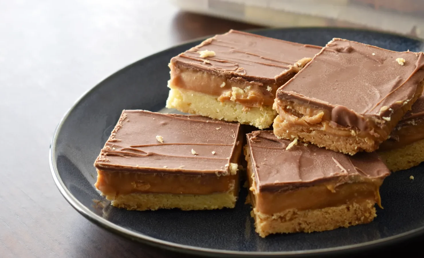 Millionaire shortbread thermomix