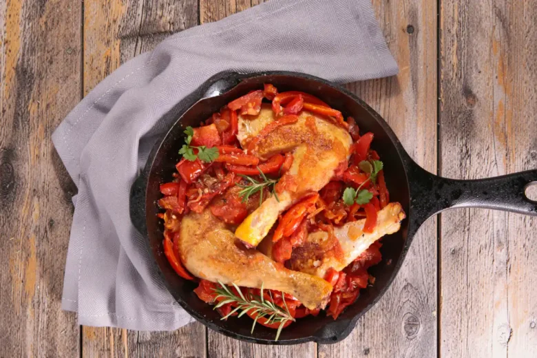 Poulet basquaise thermomix